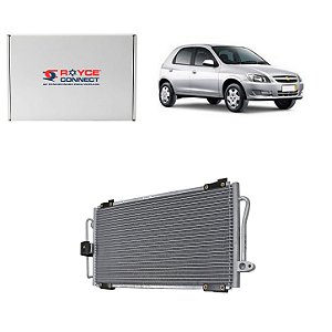 Condensador de Ar Condicionado Chevrolet Celta 2003 Até 2005