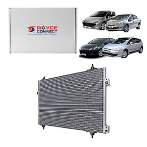 Condensador de Ar Condicionado Peugeot 307 408 C4 Pallas VTR Hatch Picasso
