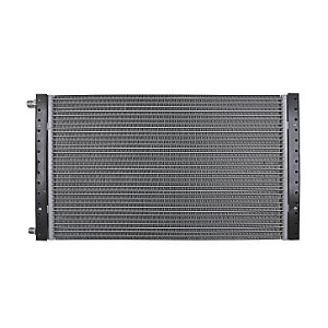 Condensador de Ar Condicionado Universal 14x24 16mm Conexões Descarga