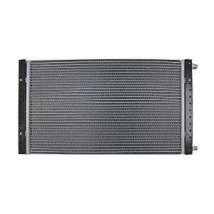 Condensador de Ar Condicionado Universal 14x24 16mm Conexões Descarga
