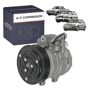 Compressor de Ar Condicionado Modelo 10P08E Gol Parati Saveiro G2 G3 G4 1.0