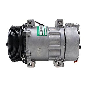 Compressor de Ar Condicionado Sanden Asia 7h15 8290 Scania Tração
