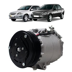 Compressor de Ar Condicionado CVC Chevrolet Corsa Classic Celta 2002 a 2008