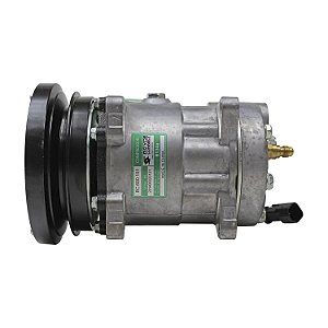 Compressor de Ar Condicionado 7h15 24 Volts Polia Canal 1A 150mm