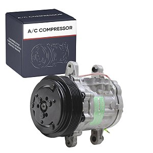 Compressor de Ar Condicionado Modelo 7b10 10 12 Volts Polia 6pk