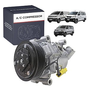 Compressor de Ar Condicionado Citroën Jumpy 16 Peugeot Expert 16 Diesel 2018