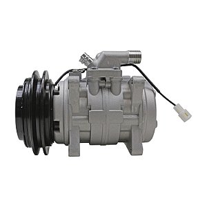 Compressor de Ar Condicionado 10P15 8 Orelhas - 12 Volts Polia Canal 1A 140mm