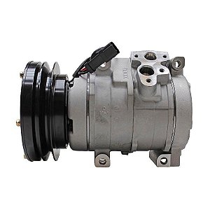 Compressor de Ar Condicionado Modelo Denso 10S17C 24 Volts Polia Canal 1A 135mm