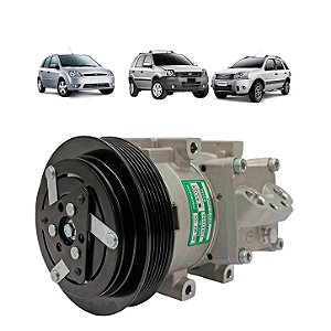 Compressor de Ar Condicionado Ford Fiesta Ecosport 1.6 Hs15