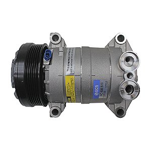 Compressor de Ar Condicionado Modelo H6 S10 Blazer 4.3 V6 Polia 6 Pk 12 Volts