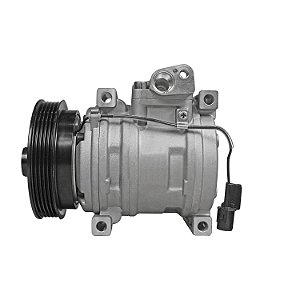 Compressor de Ar Condicionado Modelo Halla HS09 Kia Picanto 2012 2013 2014 2015
