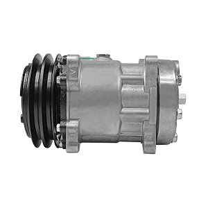 Compressor de Ar Condicionado Modelo 7H15 8 Orelhas Sucção e Descarga Traseira