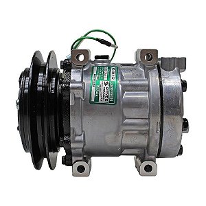 Compressor de Ar Condicionado Sanden Asia U7360 Máquina WA470 , LB-90 , E215LC