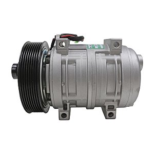 Compressor de Ar Condicionado TM21 HPAD - 12 Volts Polia 8pk 137mm