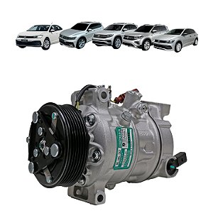 Compressor de Ar Condicionado Modelo CVC Fox UP 2014> Gol G7 2016> Voyage 2017 em diante