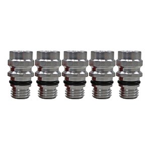 Válvula Enchimento Alta M12x15 Schrader Removivel Pct 5 Pçs
