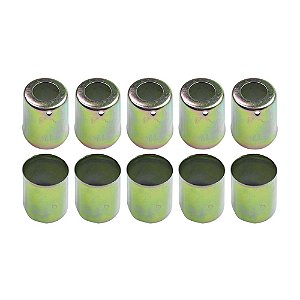 Caneca Clip 12mm 58 Pol Aço Recozido dureza 02 PCT 10 Pçs