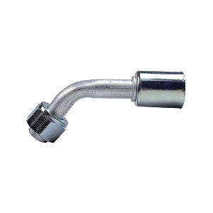 Conexão Radial 45º Fêmea 10mm Aluminio c Clip a
