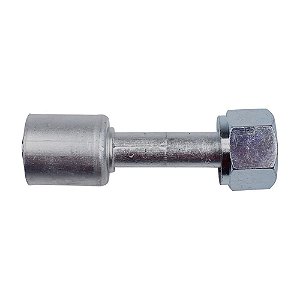 Conexão O'ring Reta Fêmea 12mm Alumínio cClip a