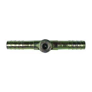 Emenda 08mm Aço c Válvula de Serviço a s Clip R134a