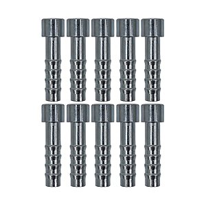 Conexão Salva Vida 06mm Aço - 10 Pçs