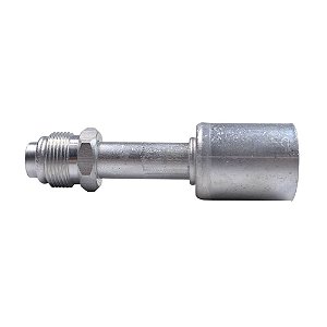 Conexão O'ring Reta Macho 10mm Aluminio Giratória c Clip