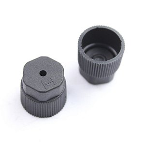 Tampa Plástica Válvula de Serviço Alta R134a 6 e 8mm 10 Pçs