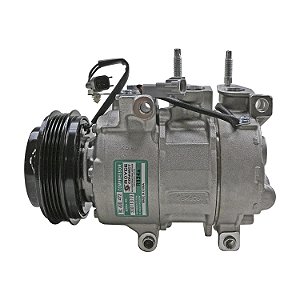 Compressor de Ar Condicionado Modelo 7H15 Máquina New Holland 12V 8pk 119mm