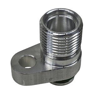 Conector EntradaSaida Condensador de Ar Condicionado Gol G4 10mm x 10mm