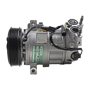 Compressor de Ar Condicionado Volvo XC60 T5 Motor 2.0 2015 - 12 Volts Polia 6pk