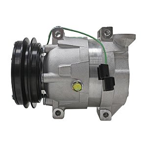 Compressor de Ar Condicionado Mod Harrison V5 HHI Máquina XCMG XE225BR
