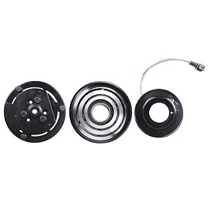 Conjunto Embreagem Compressor de Ar Condicionado Sanden SD7V16 Golf Passat
