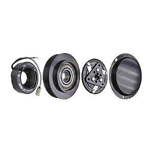 Conjunto Embreagem Compressor de Ar Condicionado Sanden Caminhaõ VV 2008 a 2019