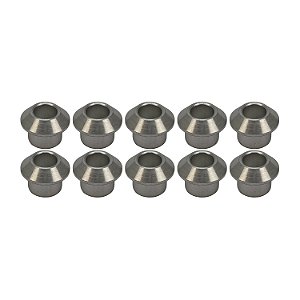 Adaptador Anilha Alumínio 8mm O'ring para Flare Pacote Com 10 Pçs