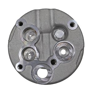 Tampa Traseira do Compressor de Ar Condicionado Modelo V5 Omega 4.1 1995 A 1998