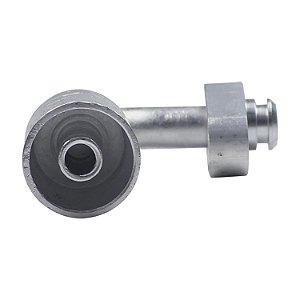 Conexão Block Fitting Radial 90º 08mm Aluminio s Engate