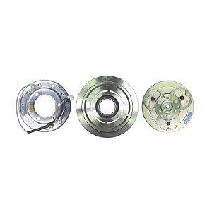 Conjunto Embreagem Compressor de Ar Condicionado Máquina PC228 24v