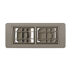 Difusor do Ar Condicionado Universal Retangular Cor Bege