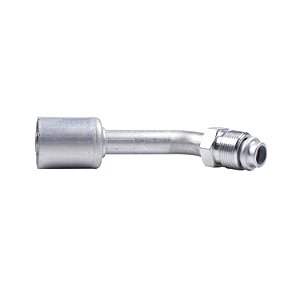 Conexão O'ring 45º Macho 10mm Aluminio Giratoria cClip