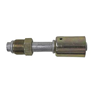 Conexão O'ring Reta Macho 08mm Aluminio Giratória c Clip