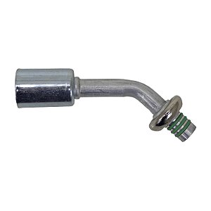 Conexão Spring Lock 45º Macho 08mm Aluminio cClip