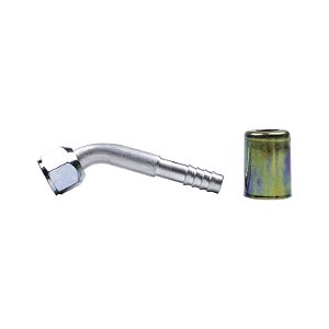 Conexão Flare 45º Fêmea 08mm Aluminio cClip