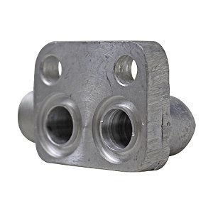 Válvula Descarga do Compressor de Ar Condicionado 10P08 sem Serviço R134a