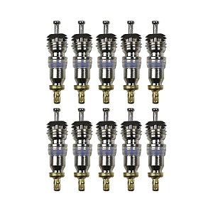 Núcleo de Válvula Schrader cRosca Standart-Bore 5V1 10 Pçs