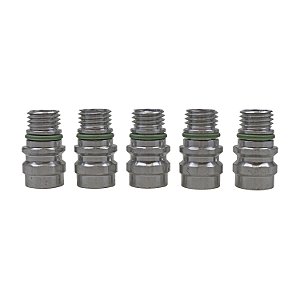 Válvula de enchimento alta M12x15 R134a 5 Pçs Alumínio