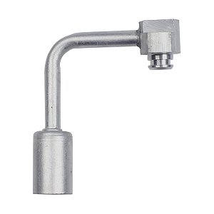 Conexão Alumínio 90° 06mm Condensador de Ar Condicionado ao Filtro Fiat Palio