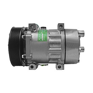 Compressor de Ar Condicionado Modelo AA7H15AA Passante 24 Volts Polia 8pk