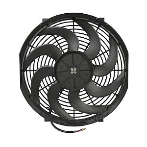 Eletroventilador Universal Aspirante Pás 14 Polegadas 12 V