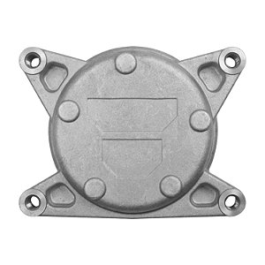 Tampa Compressor de Ar Condicionado 10PA15 Mod 6P148 Trator Valtra Canal1 133mm