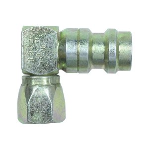 Adaptador Engate Rapido de Alta R12 para R134a 90º 38"